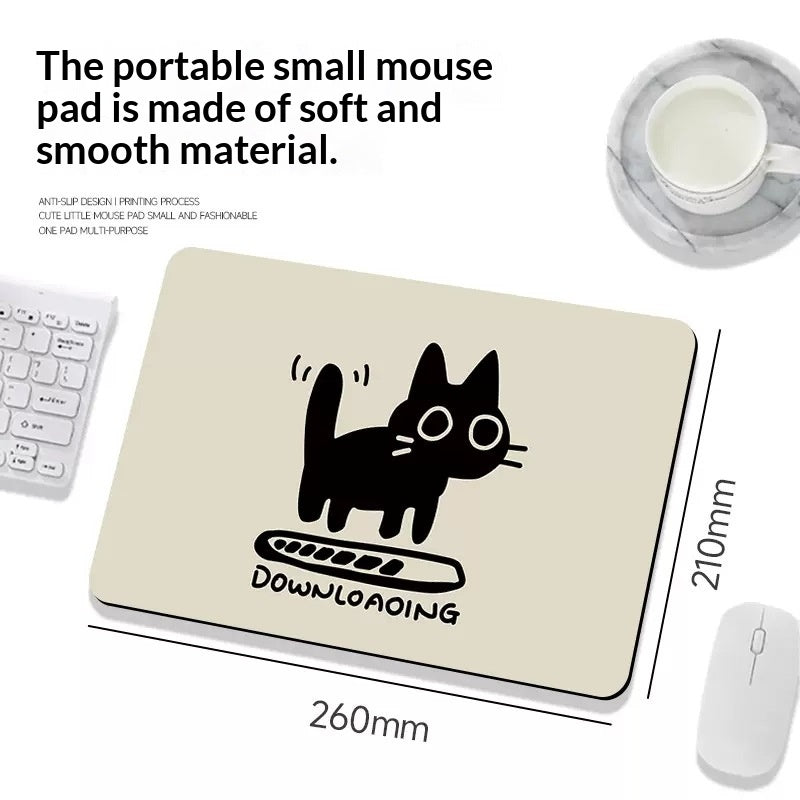 Cute Cat Desk Mat For Boys And Girls Perfect For Computer Keyboards