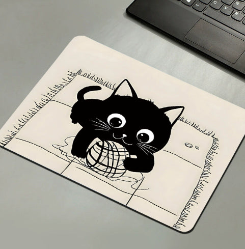 Cute Cat Desk Mat For Boys And Girls Perfect For Computer Keyboards