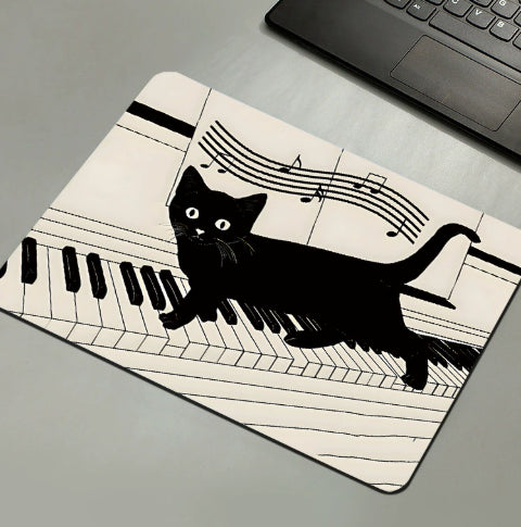 Cute Cat Desk Mat For Boys And Girls Perfect For Computer Keyboards