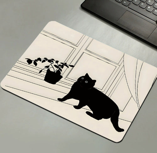 Cute Cat Desk Mat For Boys And Girls Perfect For Computer Keyboards