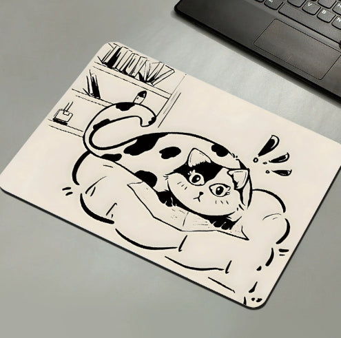 Cute Cat Desk Mat For Boys And Girls Perfect For Computer Keyboards